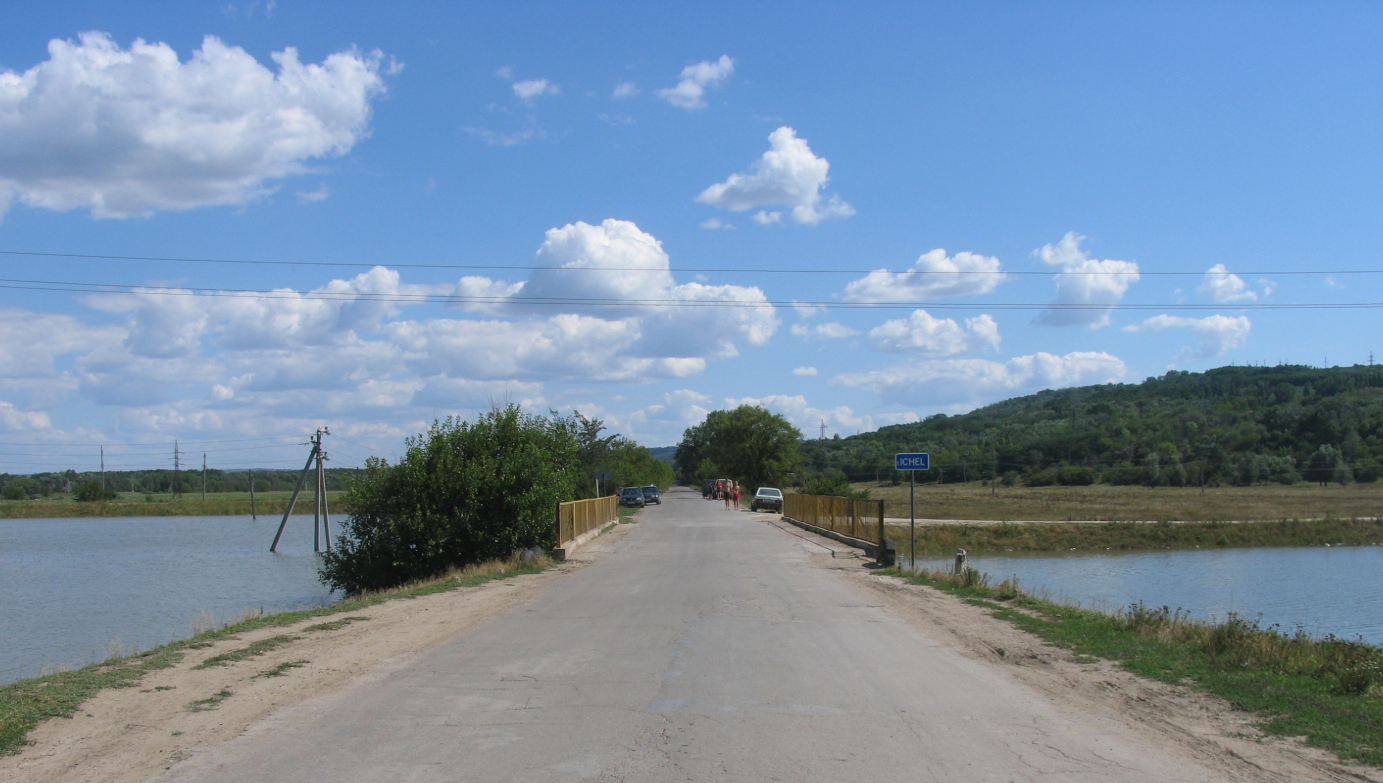 Ultimul pod peste Ichel, la Coșernița